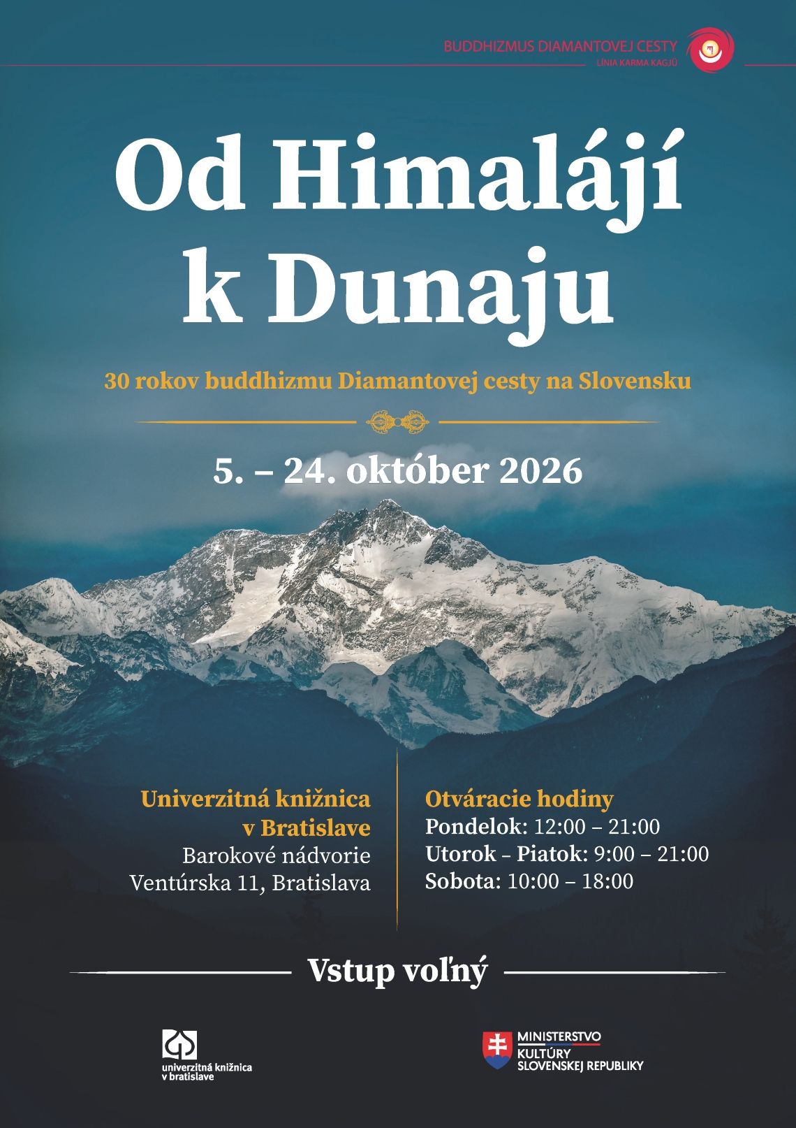 Od Himalájí k Dunaju: 30 rokov buddhizmu Diamantovej cesty na Slovensku