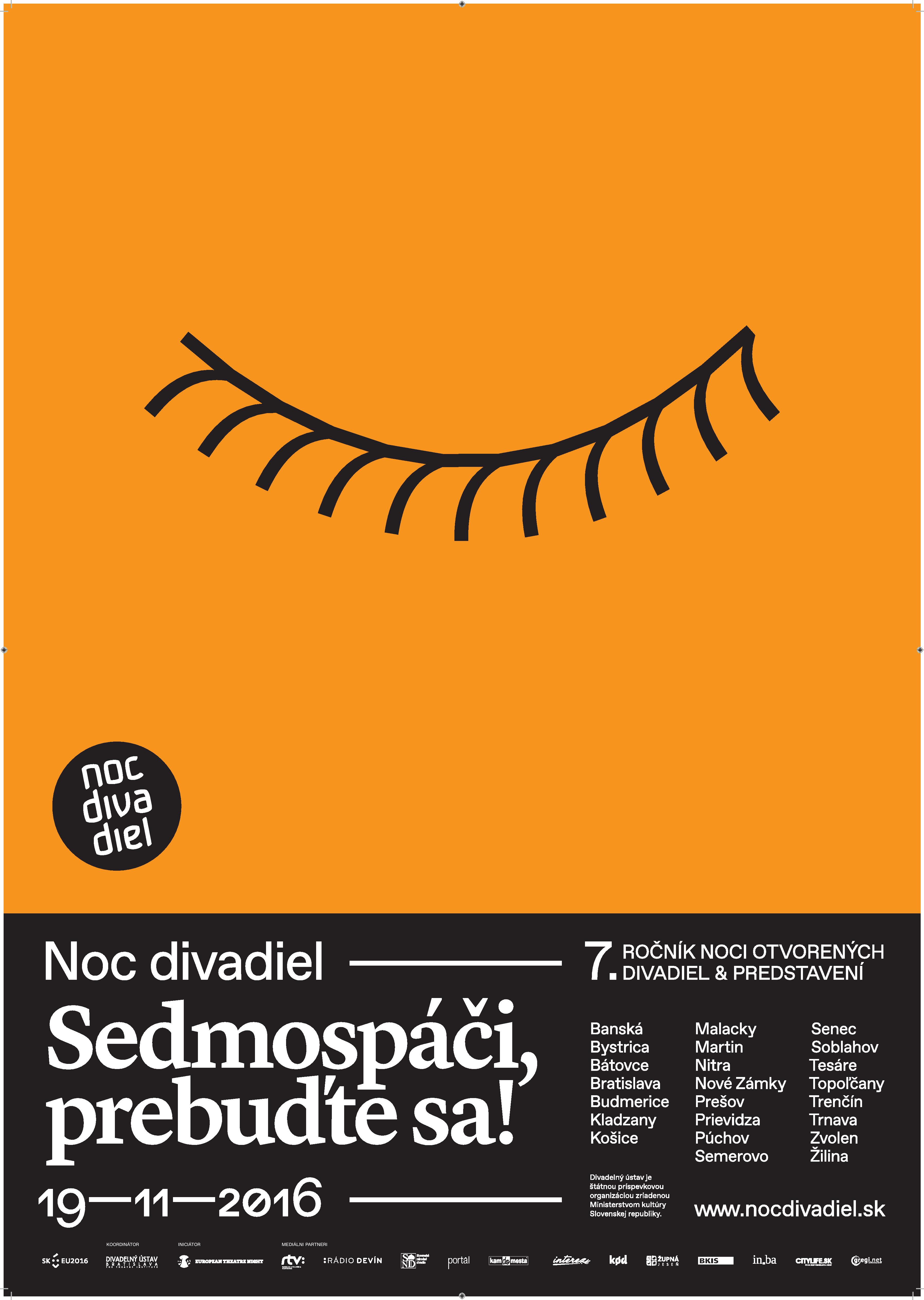 Noc divadiel 2016