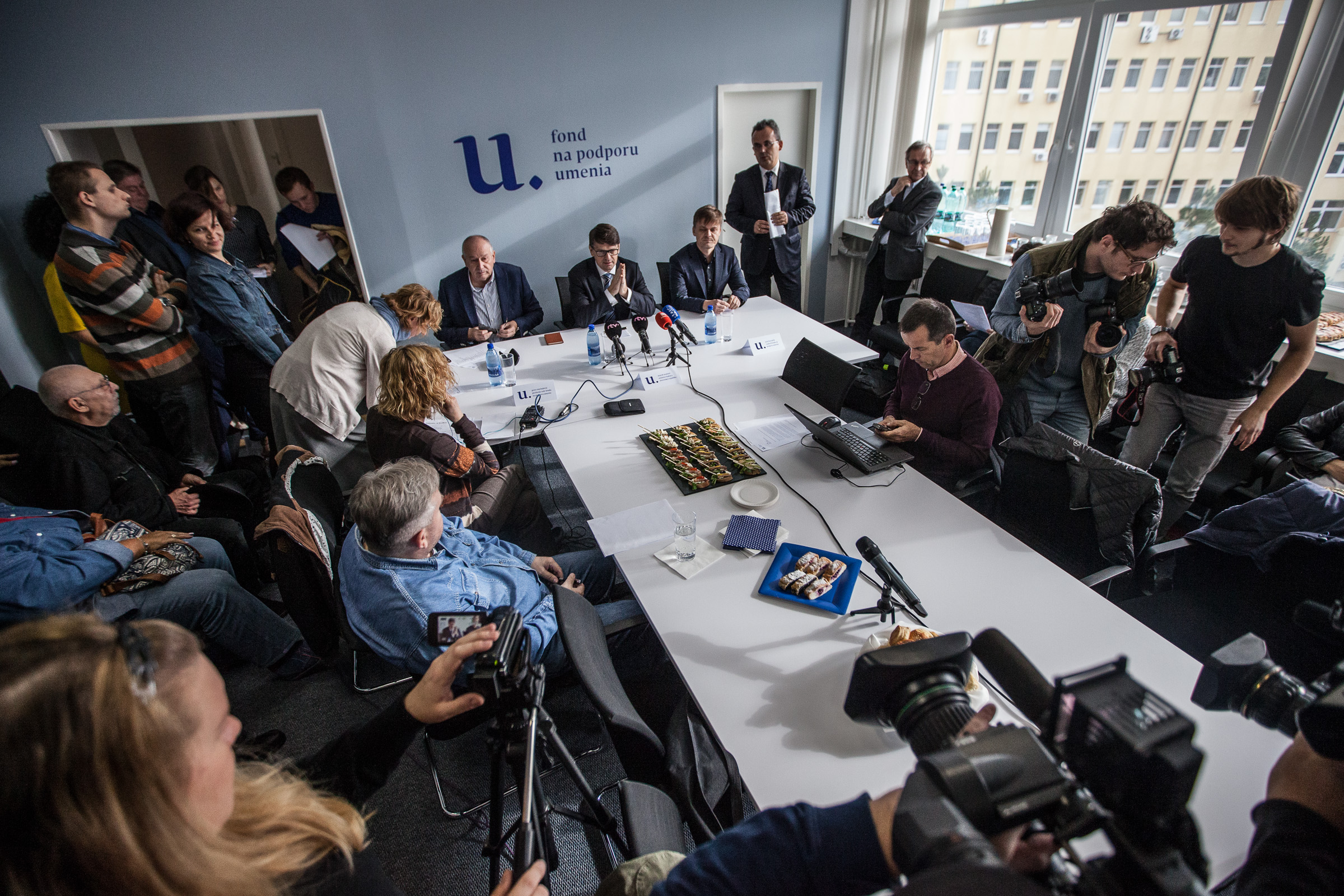 Tlačová konferencia FPU sa stretla s vysokým záujmom médií.