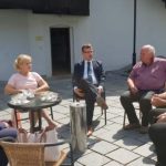 Rokovanie s prednostom OÚ Lučenec a starostom obce Divín