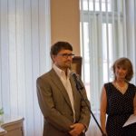 Minister kultúry M. Maďarič sa na otvorení výstavy