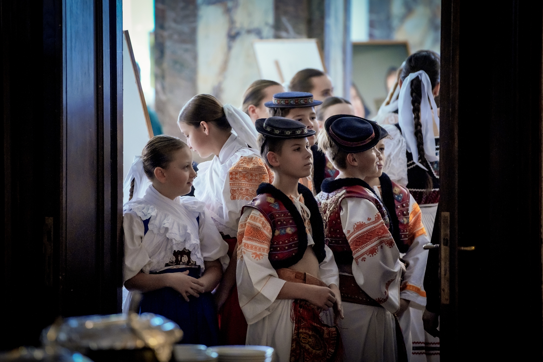deti z folklórneho súboru Ratolesť z Detvy
